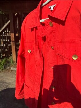 CAbi Red Women's Utility Jacket